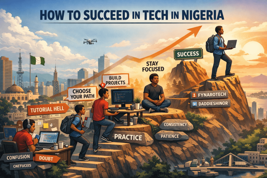 how to succeed in tech in Nigeria journey