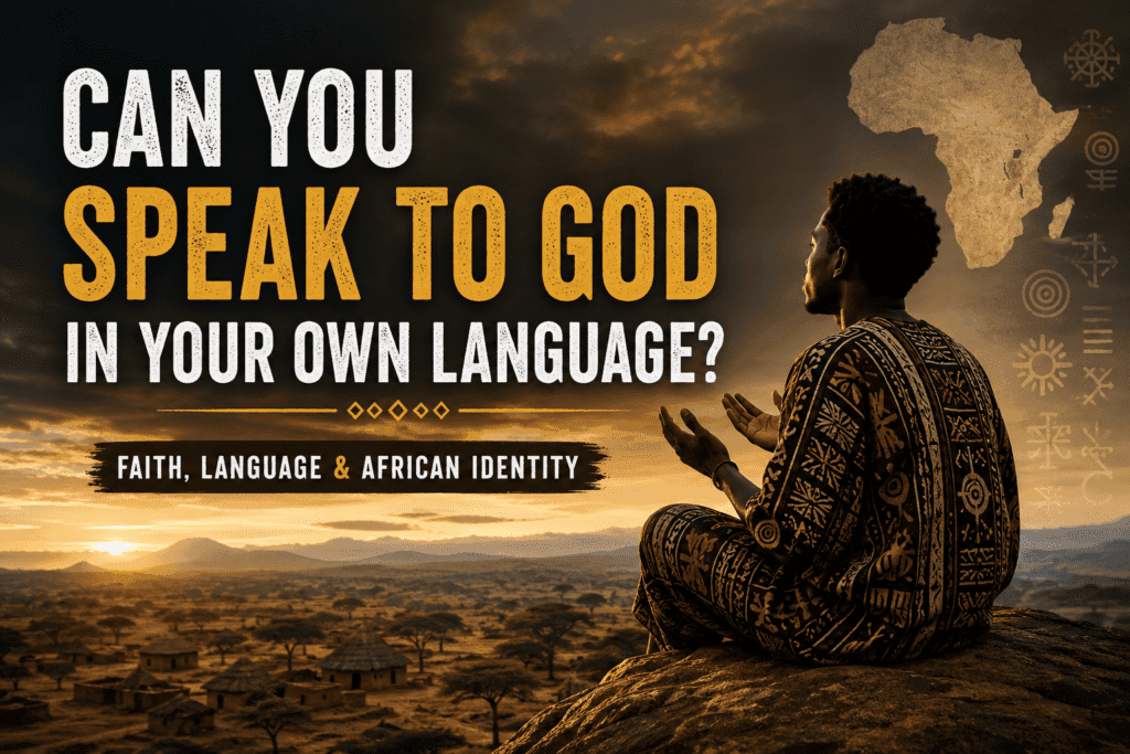Can You Speak To God In Your Own Language?