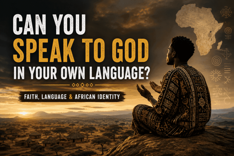 Can You Speak to God in Your Own Language?