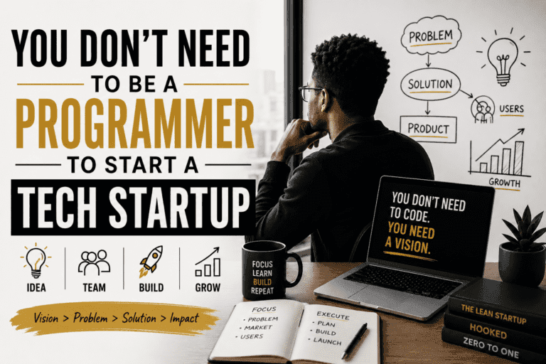 You Don’t Need to Be a Programmer to Start a Tech Startup