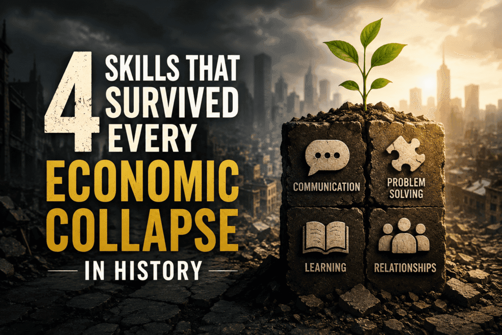 4 Skills That Survived Every Economic Collapse in History